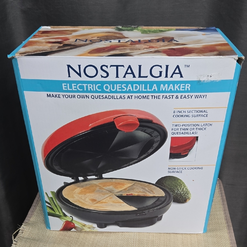 Nostalgia Electric Quesadilla Maker